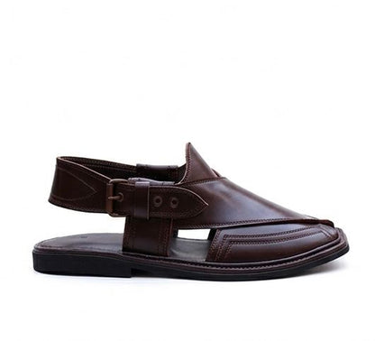Brown Peshawari Chappal – Tradition Crafted for Modern Style